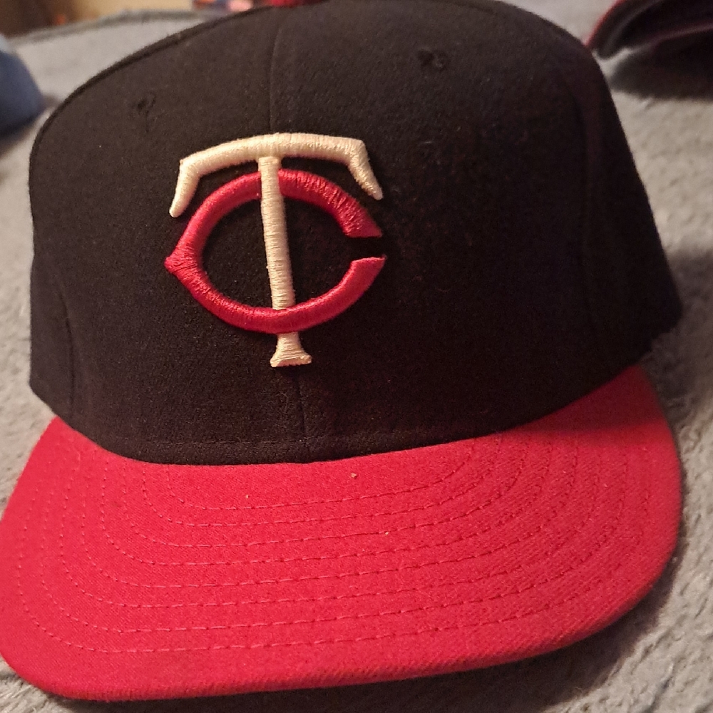 New Era Black and Red Cap